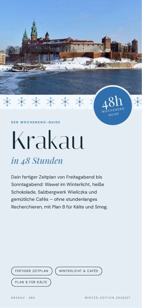 Cover des Guides Krakau in 48 Stunden