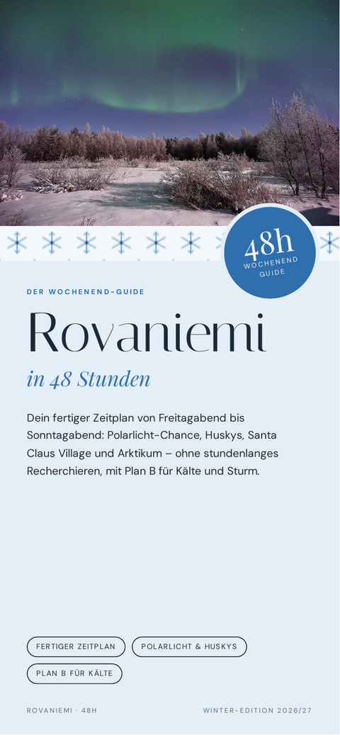 Cover des Guides Rovaniemi in 48 Stunden