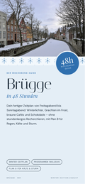 Cover des Reiseguides „Brügge in 48 Stunden – Winter-Edition“ im Handyformat