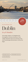 Cover des Reiseguides „Dublin in 48 Stunden“ im Handyformat