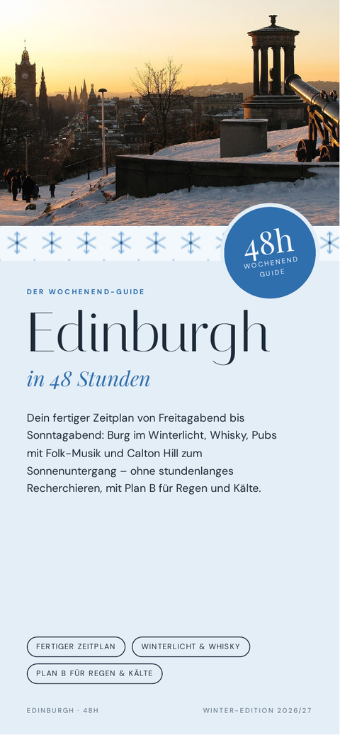Cover des Guides Edinburgh in 48 Stunden