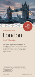 Cover des Reiseguides „London in 48 Stunden“ im Handyformat