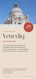 Cover des Reiseguides „Venedig in 48 Stunden“ im Handyformat